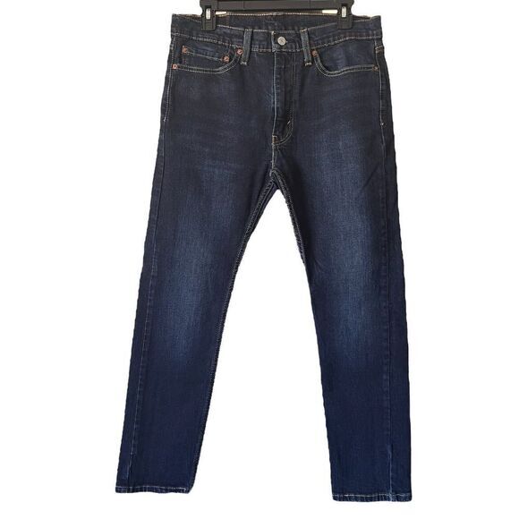 LEVI'S 510 Men's Jeans Stretch Blue 5 Pockets 99% Cotton Pre-owned Made in Egypt - Picture 1 of 16